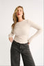 Carina Classic Long Sleeve Oatmeal Marle
