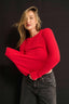 Carina Classic Long Sleeve - Radiant Red