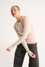 Jenna Crew Neck Long Sleeve - Chai