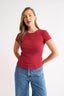 Harvee Relaxed T-Shirt - Berry