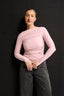 Margot Boat Neck Long Sleeve - Vintage Pink
