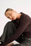 Jenna Crew Neck Long Sleeve - Pecan