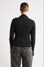 Emily Mock Neck Long Sleeve Black - Final Sale