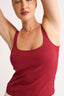 Harper Scoop Singlet - Berry