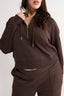 Percy Quarter Zip Jumper Espresso - Final Sale