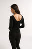 Nat Scoop Long Sleeve Black - Final Sale
