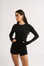 Sonny Hot Short Black - Final Sale