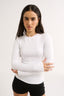 Carina Classic Long Sleeve Optic White