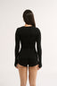 Neve Cutout Long Sleeve Black - Final Sale