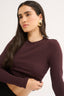 Carina Classic Long Sleeve Cabernet
