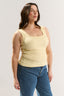 Harmony Square Neck Tank Buttermilk