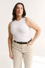 Carina Crew Tank Optic White