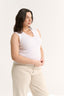 Stella V Neck Tank Optic White
