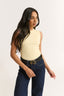 Harmony Shell Tank Buttermilk