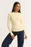 Carina Classic Long Sleeve Buttermilk
