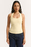 Harmony Halter Tank Buttermilk