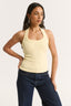 Harmony Halter Tank Buttermilk