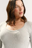 Ruby Scoop Long Sleeve Pewter Marle