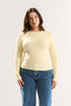 Carina Classic Long Sleeve Buttermilk