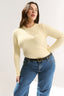 Carina Classic Long Sleeve Buttermilk