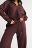 Percy Track Pant Merlot - Final Sale