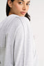 Percy Quarter Zip Jumper Grey Marle - Final Sale