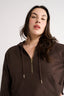 Percy Quarter Zip Jumper Espresso - Final Sale