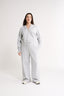 Percy Quarter Zip Jumper Grey Marle - Final Sale