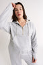 Percy Quarter Zip Jumper Grey Marle - Final Sale
