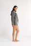 Katie Cable Knit Short Charcoal - Final Sale