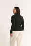 Carina Mock Neck Long Sleeve Black Final Sale