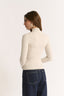 Carina Mock Neck Long Sleeve Oatmeal Marle Final Sale