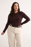 Carina Classic Long Sleeve Cabernet